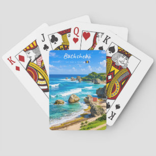 Baraja De Cartas Bathsheba, Barbados - Costa de Playa Tropical