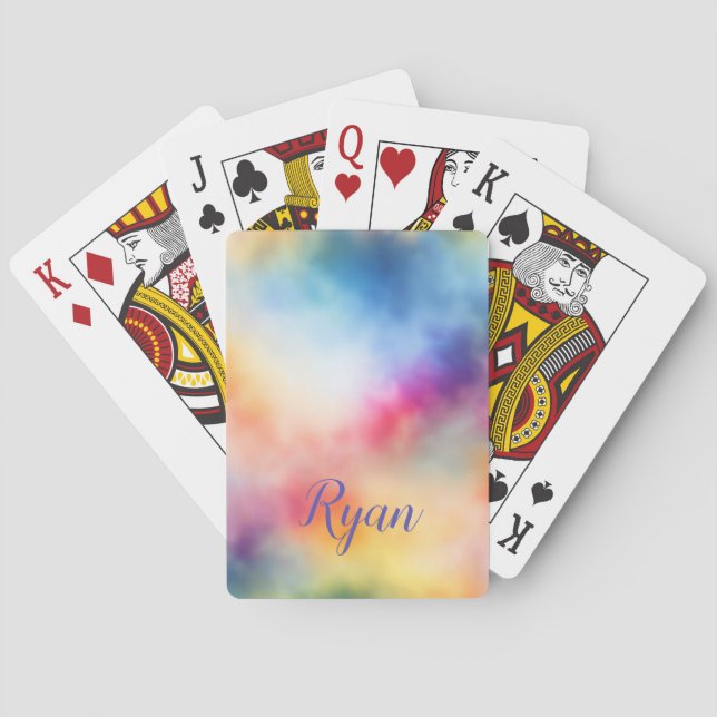 Baraja De Cartas Batik Muster bunt (Reverso)
