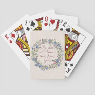 Baraja De Cartas Be Still and Know - Salm 46:10