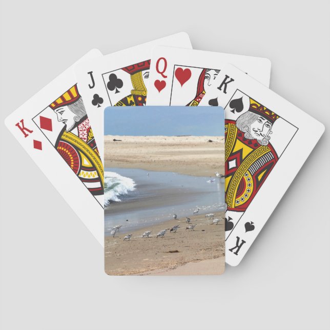 Baraja De Cartas Beach Birds (Reverso)