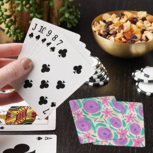 Baraja De Cartas Beachy Boho Print