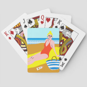 Baraja De Cartas Beachy Keen - Amarillo