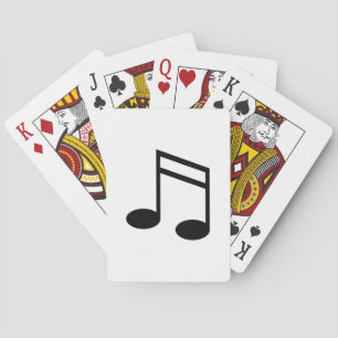 Baraja De Cartas Beamed 16th Notes