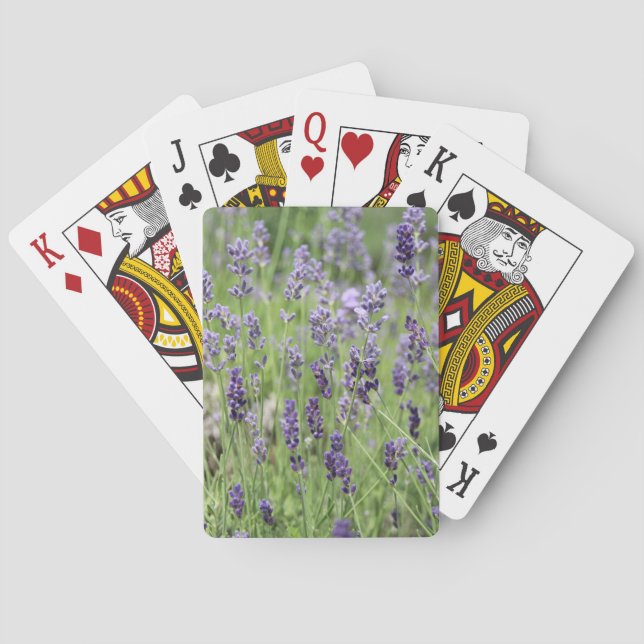 Baraja De Cartas Beautiful Lavender Playing Cards (Reverso)