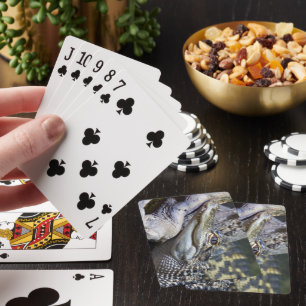 Baraja De Cartas Bebé cocodrilo lindo y barato sonriendo