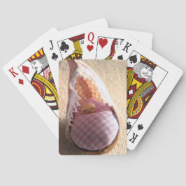 Baraja De Cartas Bebé durmiendo en un caparazón de nueces