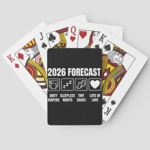 Baraja De Cartas Bebé Llegando Pronto Pronóstico 2026 Fiesta de Rev