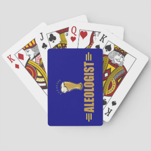 Baraja De Cartas Bebedor de Cerveza y Ale Humorístico