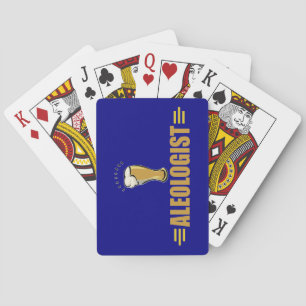 Baraja De Cartas Bebedor de Cerveza y Ale Humorístico