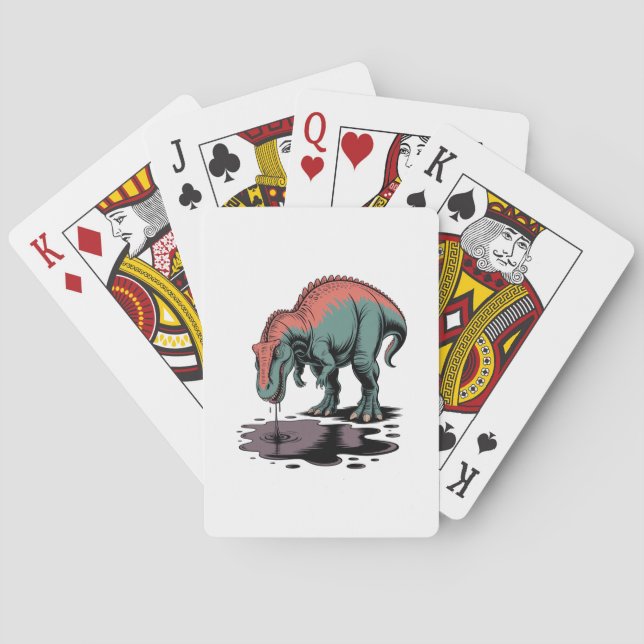 Baraja De Cartas Beber demasiado (Reverso)