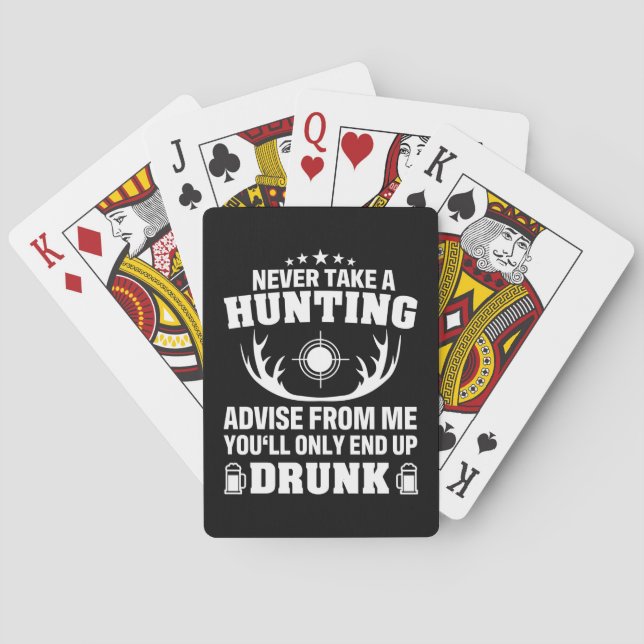 Baraja De Cartas Bebida Deer Hunter (Reverso)