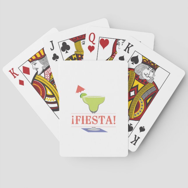 Baraja De Cartas Bebida Fiesta (Reverso)