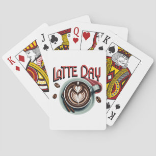 Baraja De Cartas Bebidas de Café