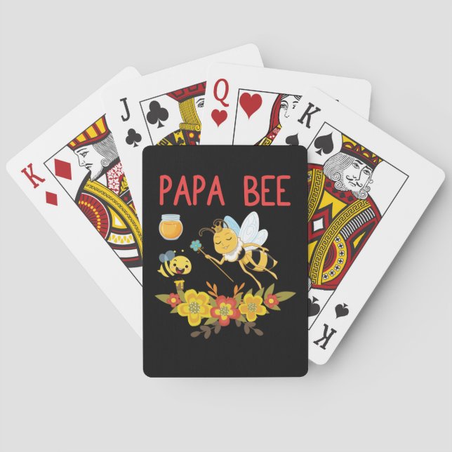 Baraja De Cartas Beekeeper Art Papa Bee 2 (Reverso)