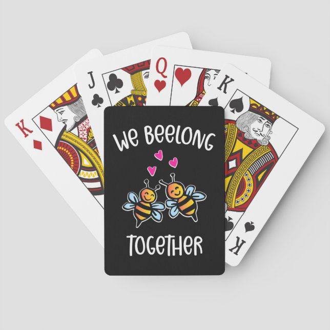 Baraja De Cartas Beekeeper Gift | Beekeeper We Beelong Together (Reverso)