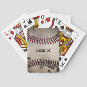 Baraja De Cartas Béisbol Guay Vintage personalizado