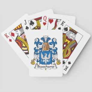 Baraja De Cartas Belchamp Family Crest