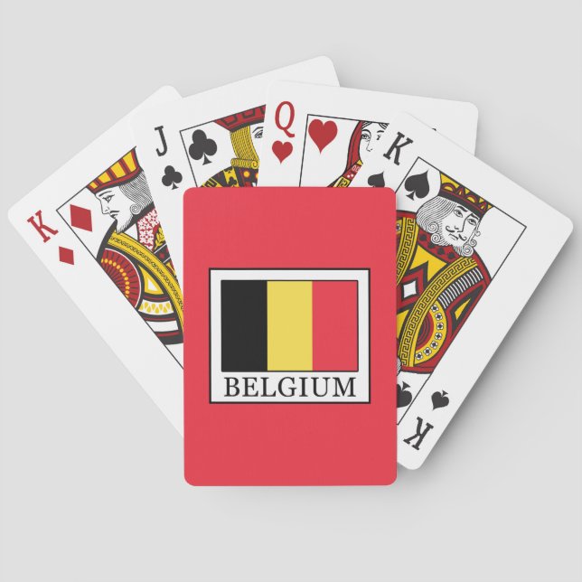 Baraja De Cartas Bélgica (Reverso)