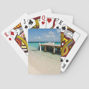 Baraja De Cartas Belice, Mar Caribe, Cayo Goff. Una pequeña isla