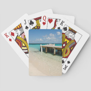 Baraja De Cartas Belice, Mar Caribe, Goff Caye. Una isla pequeña