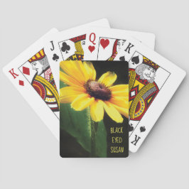 Baraja De Cartas Bella Artes Black Eyed Susan Yellow Photo