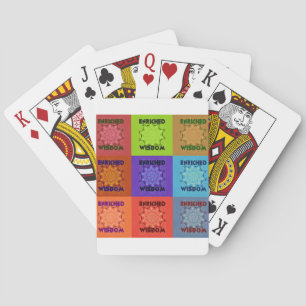 Baraja De Cartas Bella Impresionante  Hermosa Impresión de Arte Pop