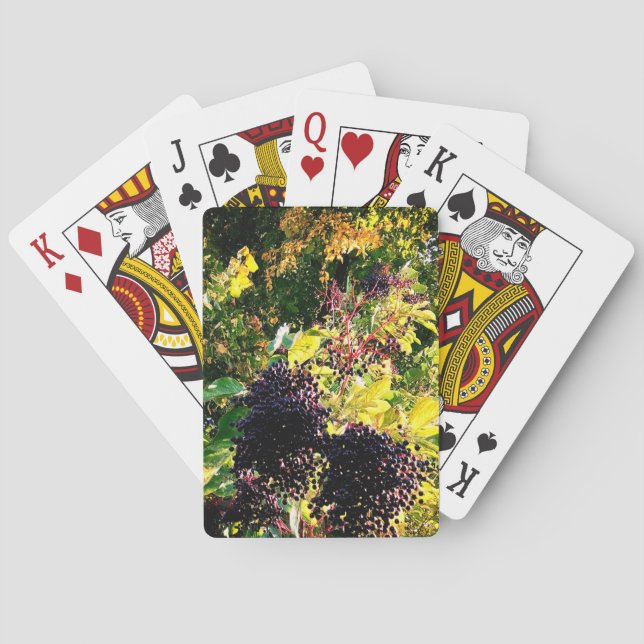 Baraja De Cartas Bellas negras (Reverso)