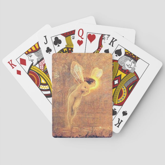 Baraja De Cartas Bellas tarjetas de bicicletas de arte ventilado (Reverso)