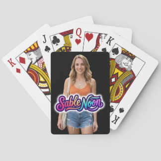 Baraja De Cartas Belleza de Sable Noon Pose #1