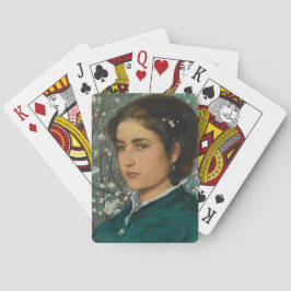 Baraja De Cartas Belleza joven (mujer elegante) (retrato femenino)