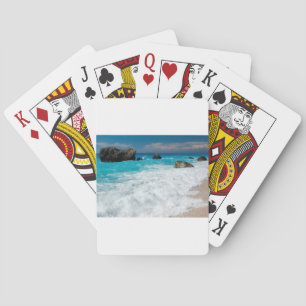 Baraja De Cartas Bello agua de playa surf aloha boda hawaiana