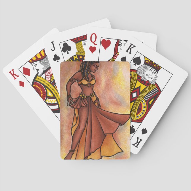 Baraja De Cartas Belly Dance Goddess (Reverso)