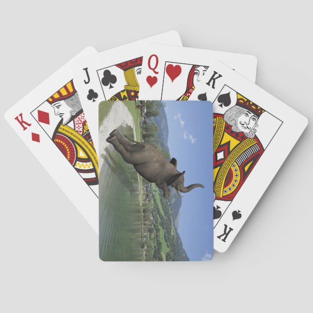 Baraja De Cartas Belly Flop Elephant (Reverso)