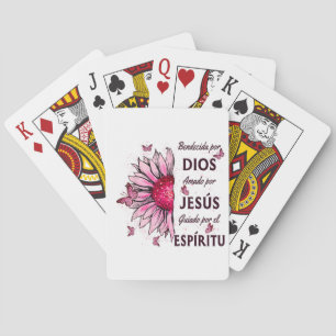 Baraja De Cartas Bendecido por Dios Amado por Jesús