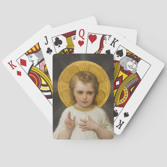 Baraja De Cartas Bendición de Jesús (Reverso)