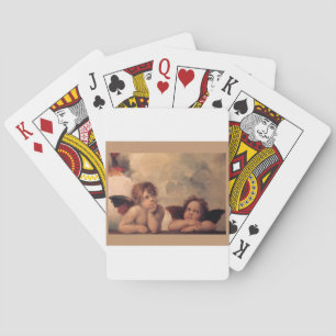 Baraja De Cartas Bendición de la fe de Raphael de la fe del ángel