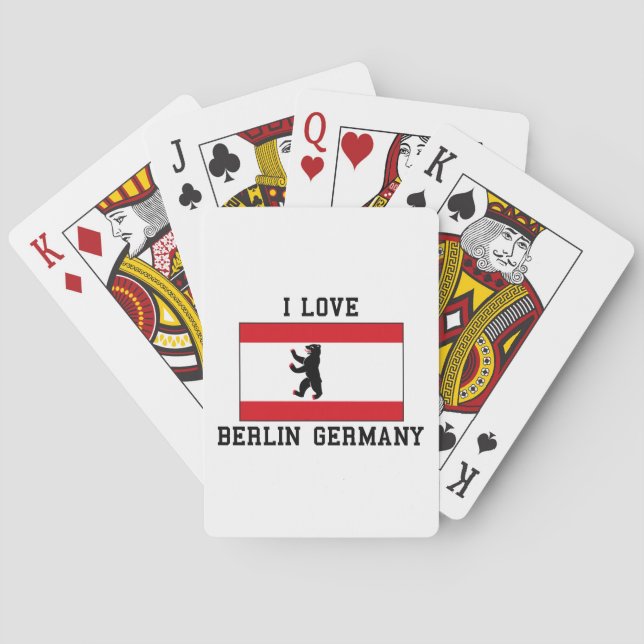 Baraja De Cartas Berlín, Alemania (Reverso)
