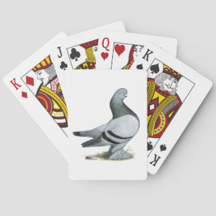 Baraja De Cartas Berliner Tumbler Pigeon Blue Bar