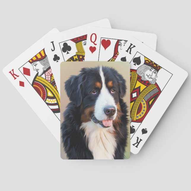 Baraja De Cartas Berner Sennenhund (Reverso)