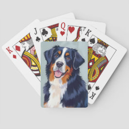 Baraja De Cartas Bernese Mountain Dog | Watercolor Pet
