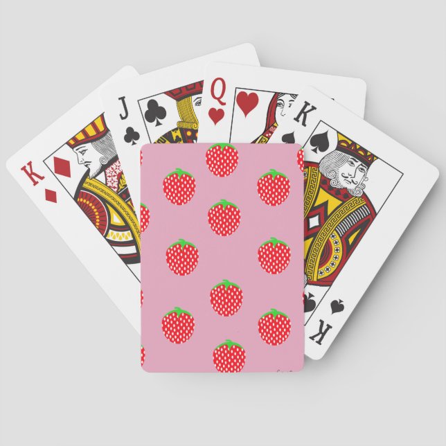 Baraja De Cartas Berry Beautiful Summer (Reverso)