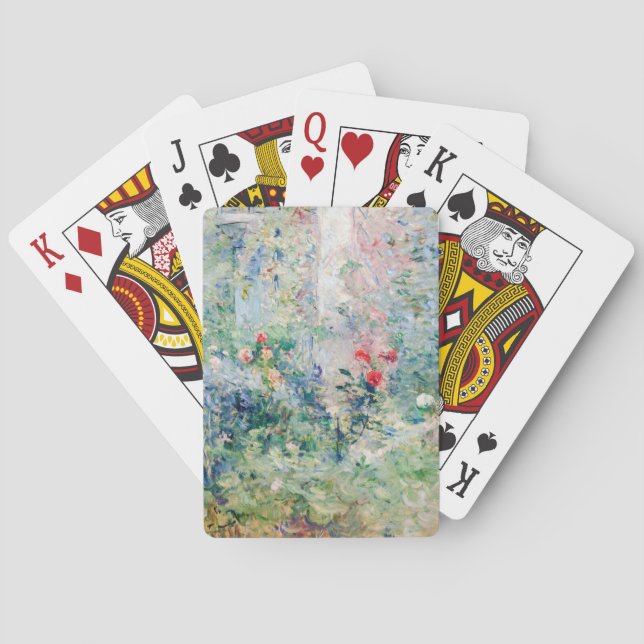 Baraja De Cartas Berthe Morisot - El jardín de Bougival (Reverso)