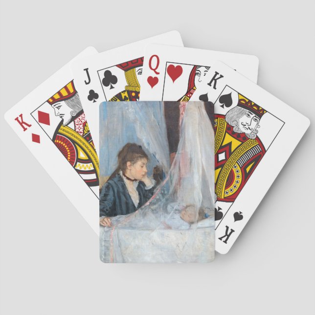 Baraja De Cartas Berthe Morisot - La cuna (Reverso)