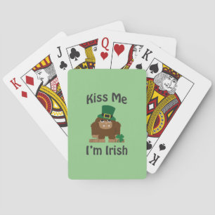 Baraja De Cartas Bésame, soy irlandés.