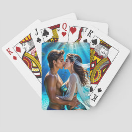 Baraja De Cartas Beso de los Amantes Submarinos