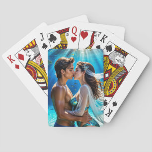 Baraja De Cartas Beso de los Amantes Submarinos