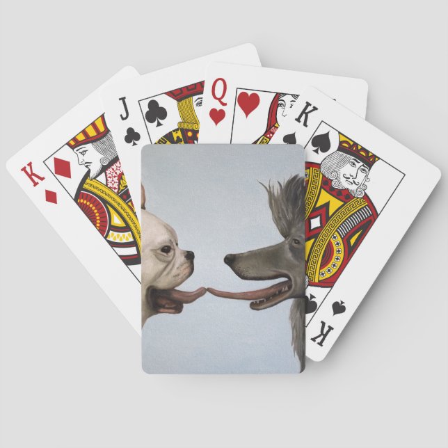 Baraja De Cartas Beso francés (Reverso)