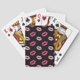Baraja De Cartas Besos Rosados