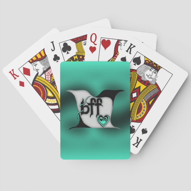 Baraja De Cartas bff ~ lovebirds (Reverso)