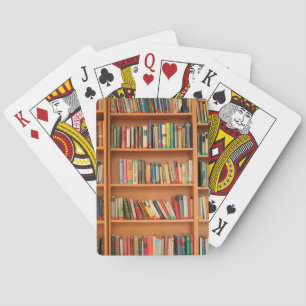 Baraja De Cartas Biblioteca de libros Librería Lectura de Bookworm